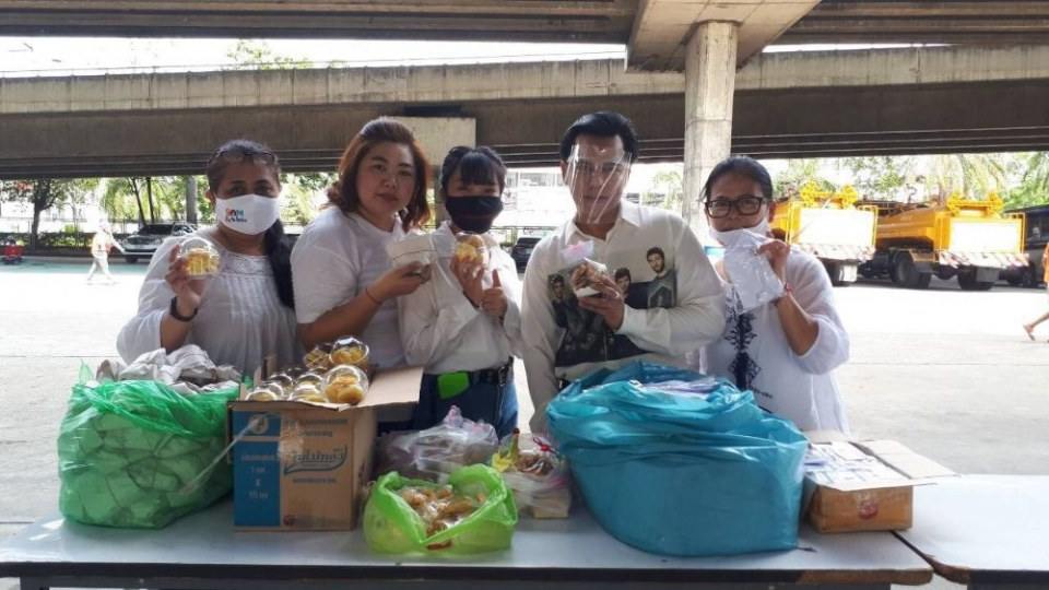 โครงการมื้อนี้คนไทยช่วยให้อิ่ม รวมพล คนวงการบันเทิง โฆษณา พิธีกร , นางงาม ,นายแบบ , นางแบบ