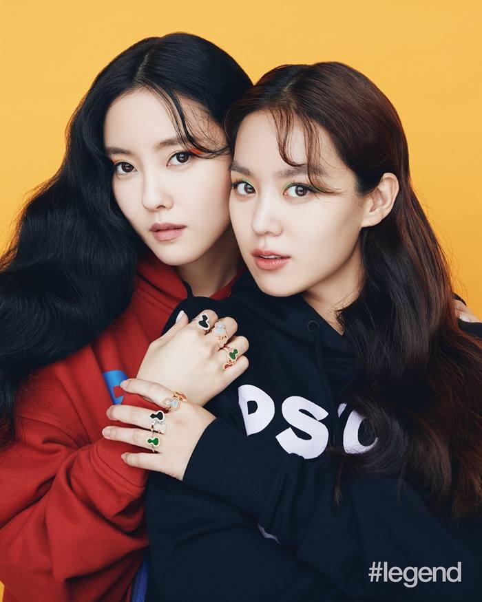 Hyomin & Kim Hee Jung @ Hashtag legend HK May 2020