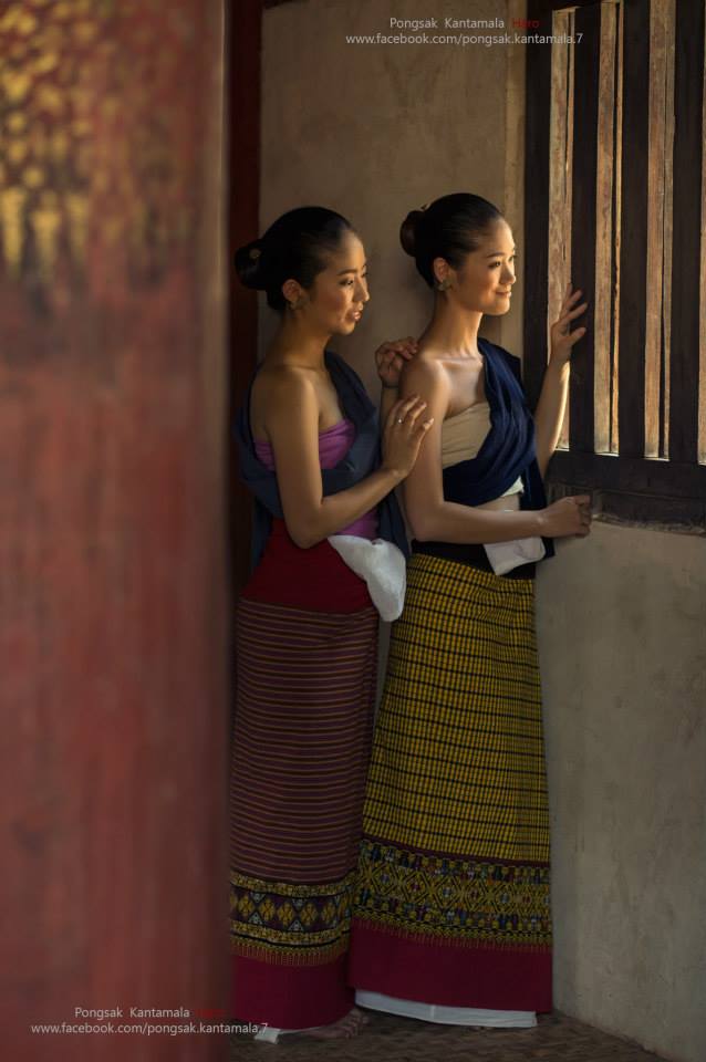 Tai yuan ethnic - Lanna traditional costume, Thailand