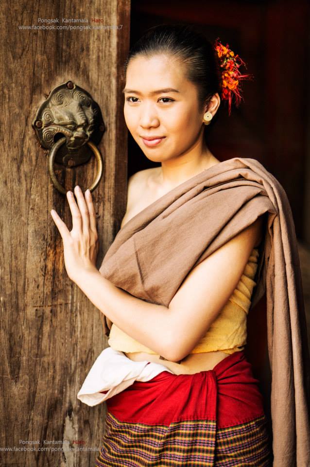 Tai yuan ethnic - Lanna traditional costume, Thailand