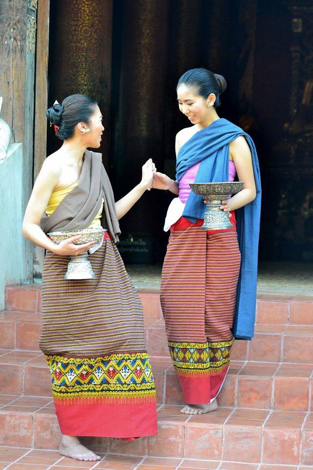 Tai yuan ethnic - Lanna traditional costume, Thailand