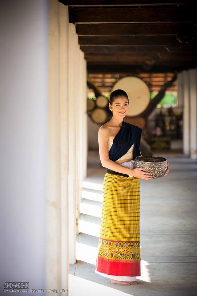 Tai yuan ethnic - Lanna traditional costume, Thailand