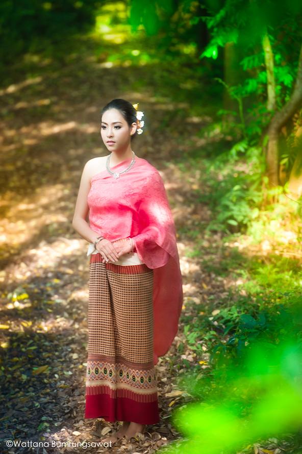 Tai yuan ethnic - Lanna traditional costume, Thailand