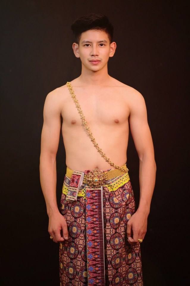 "Thai guy with traditional outfit" Thailand.
