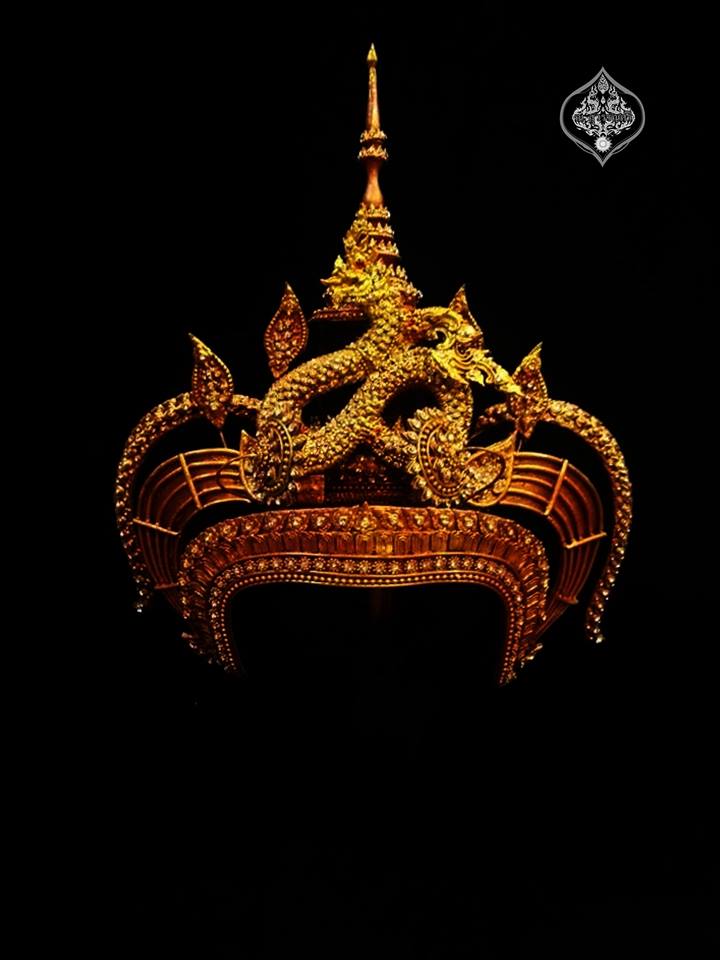 Thai Apsara headdress in Thailand.