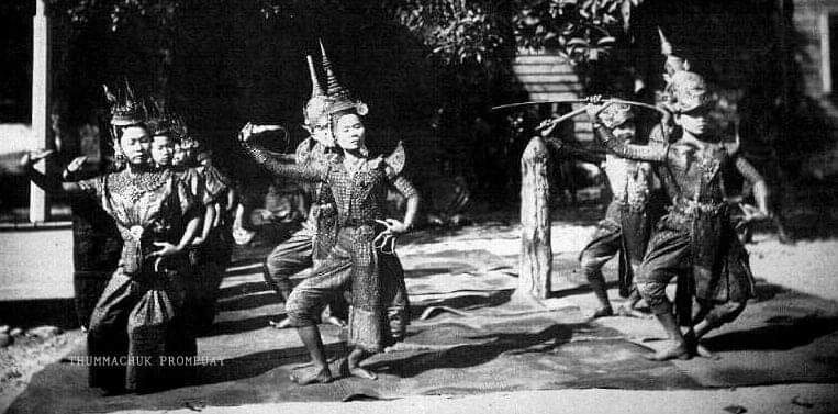 Khon, masked dance drama in Thailand