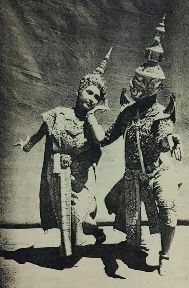 Khon, masked dance drama in Thailand