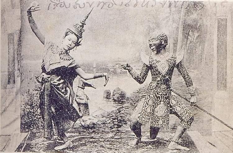 Khon, masked dance drama in Thailand