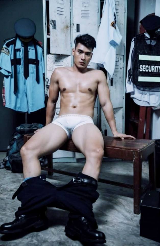 สมมติว่าถ้า(รปภ.)จะหล่อและหุ่นดีขนาดนี้..