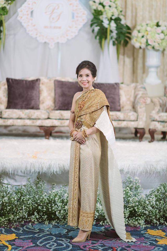 Thai wedding dress | Thailand “ชุดไทยจันทร์โสมา”