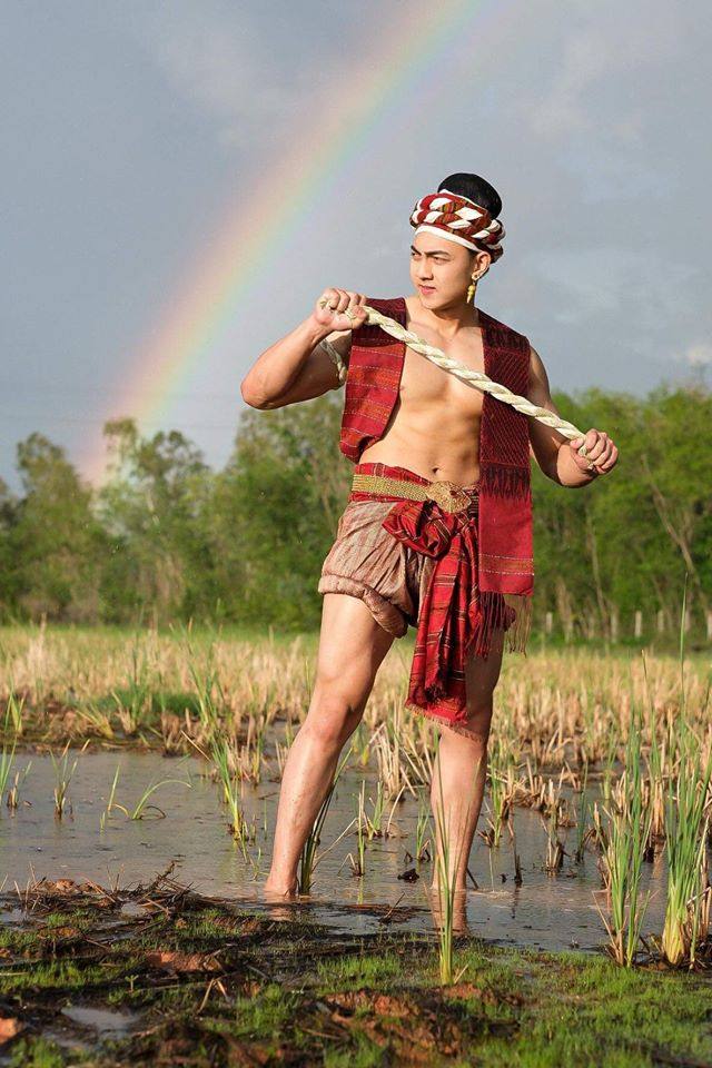Thai guy and traditional outfit | Thailand