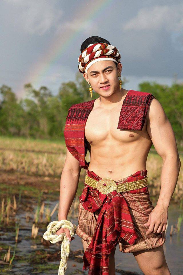 Thai guy and traditional outfit | Thailand