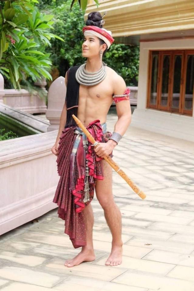 Thai guy and traditional outfit | Thailand