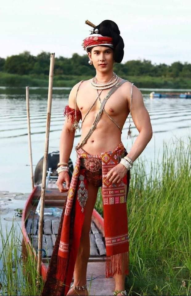 Thai guy and traditional outfit | Thailand