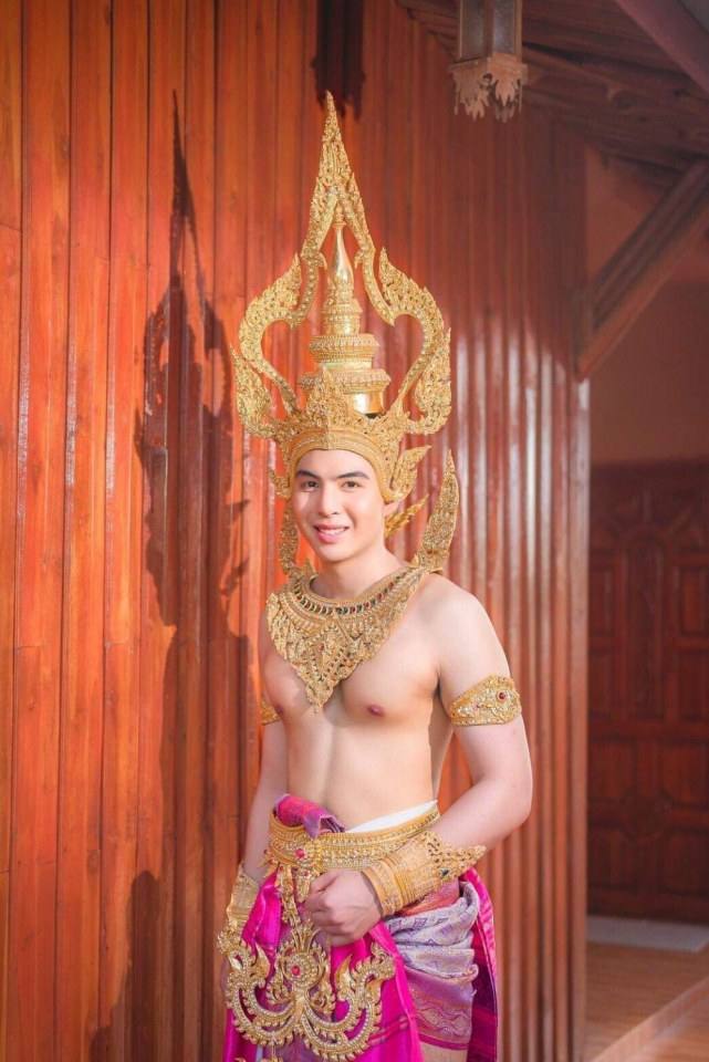 Thai guy and traditional outfit | Thailand