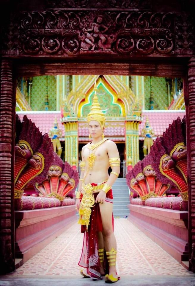 Thai guy and traditional outfit | Thailand