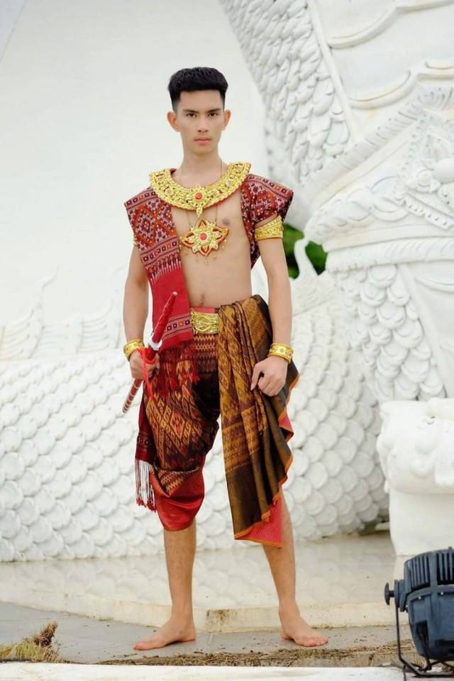 Thai guy and traditional outfit | Thailand