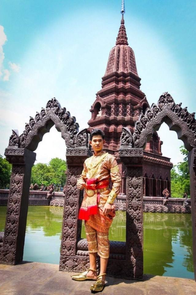 Thai guy and traditional outfit | Thailand