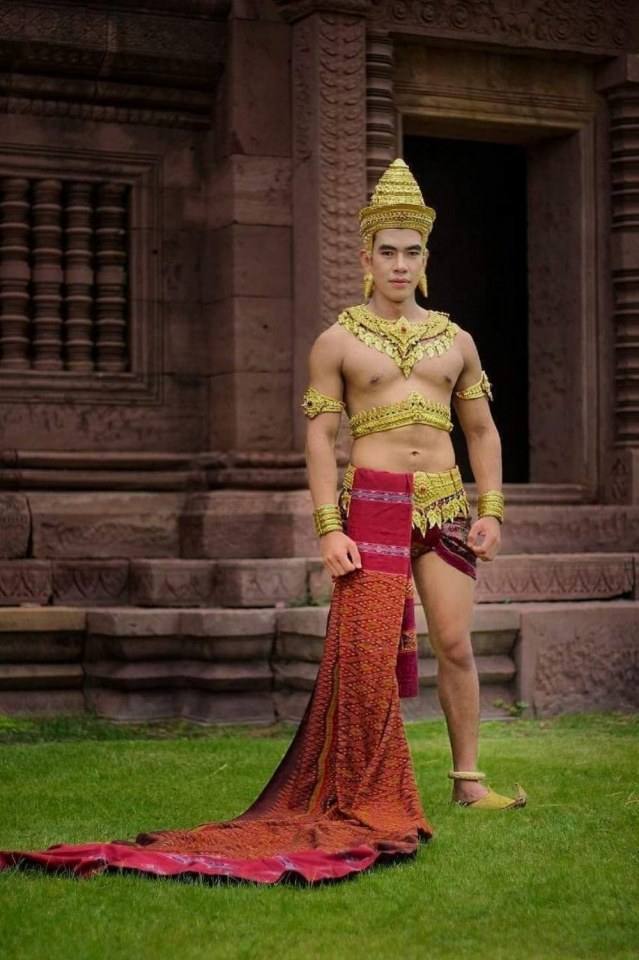 Thai guy and traditional outfit | Thailand