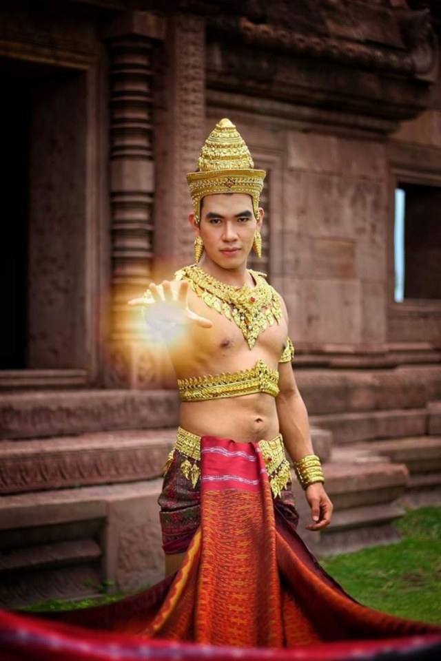 Thai guy and traditional outfit | Thailand