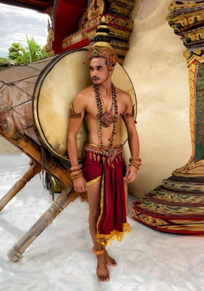 Thai guy and traditional outfit | Thailand
