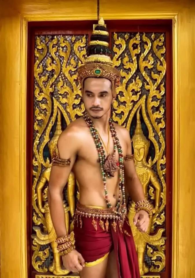 Thai guy and traditional outfit | Thailand