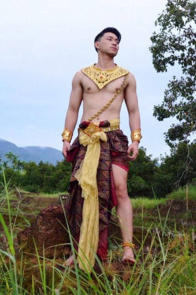 Thai guy and traditional outfit | Thailand