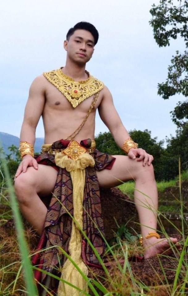 Thai guy and traditional outfit | Thailand