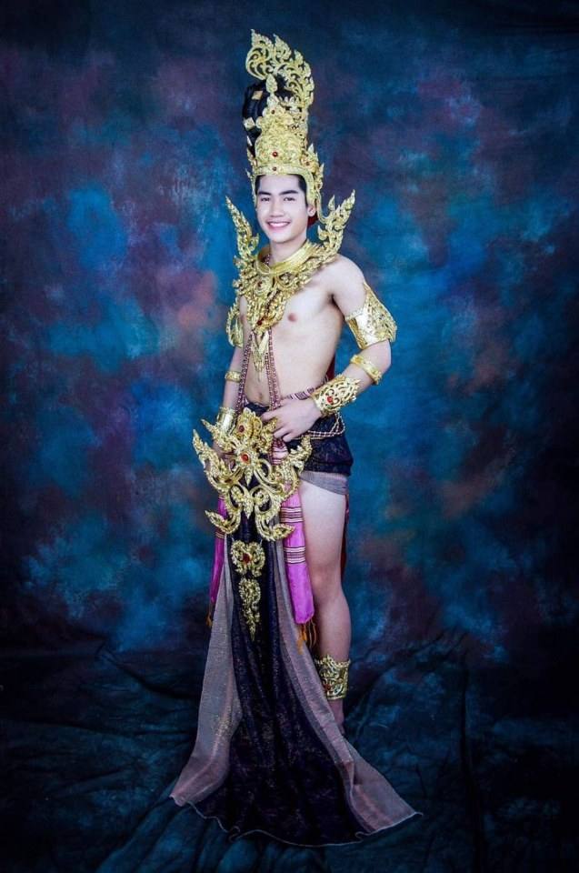 Thai guy and traditional outfit | Thailand