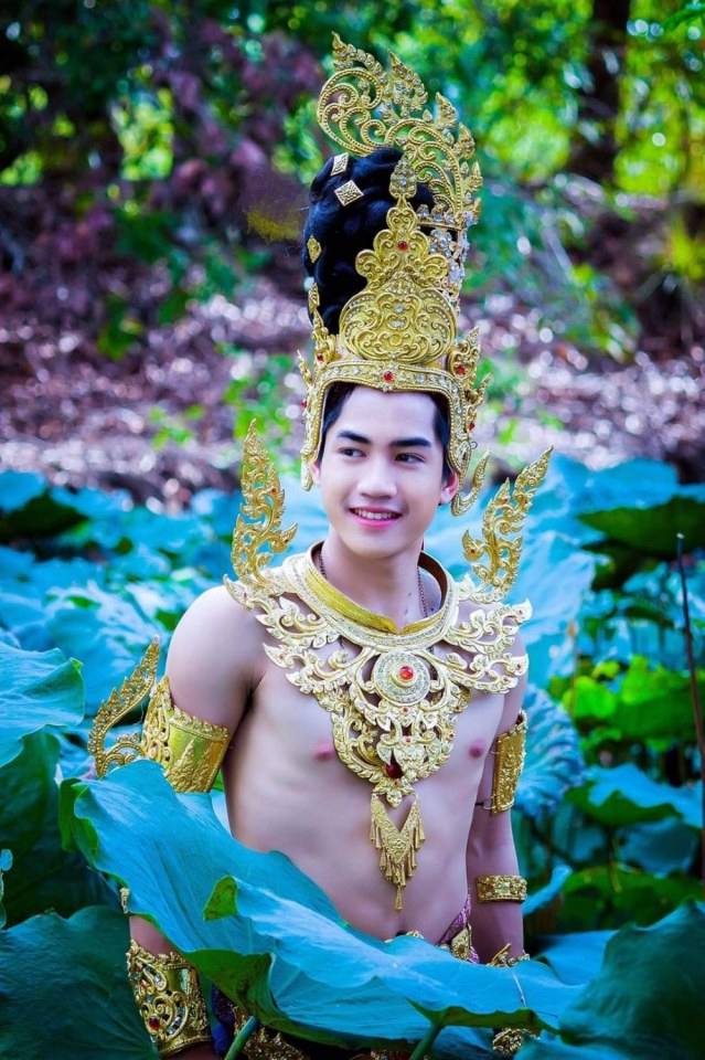 Thai guy and traditional outfit | Thailand