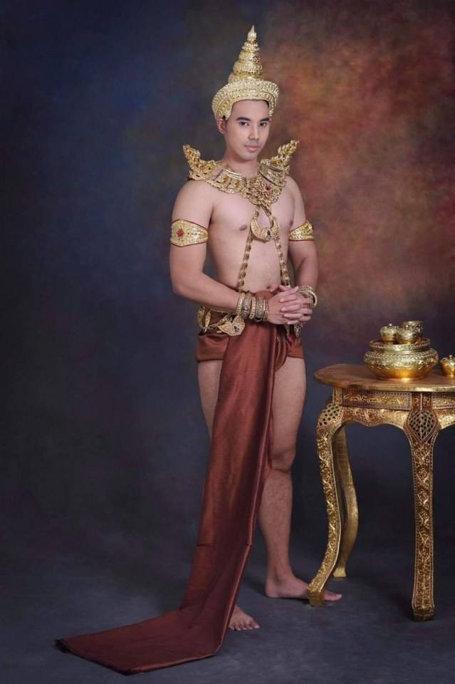 Thai guy and traditional outfit | Thailand