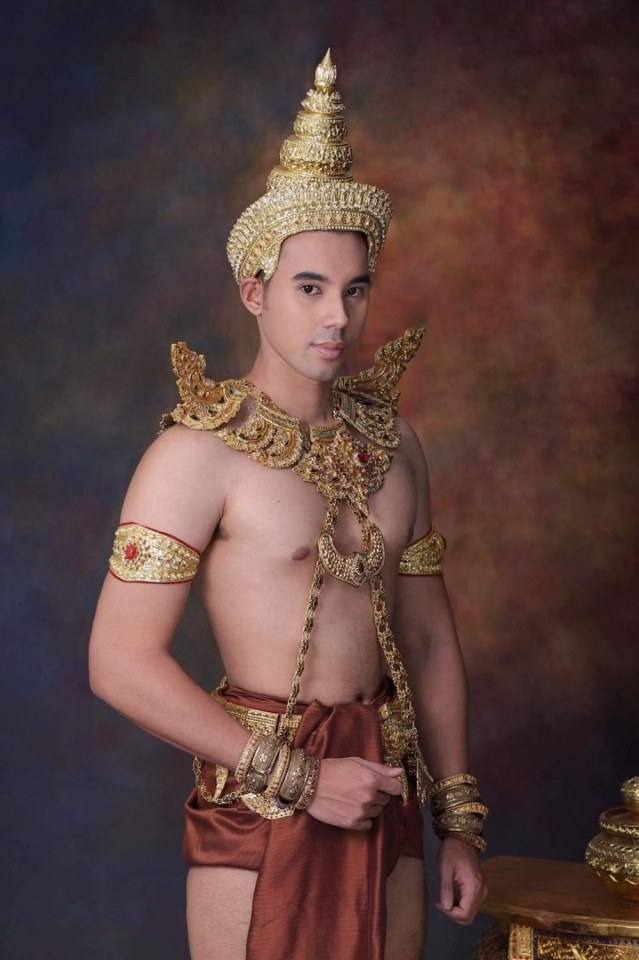 Thai guy and traditional outfit | Thailand