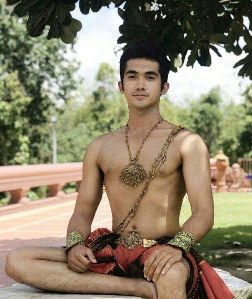 Thai guy and traditional outfit | Thailand