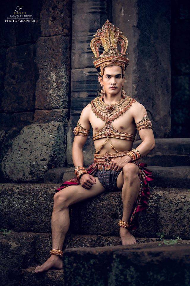 Thai guy and traditional outfit | Thailand