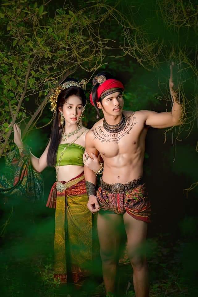 Thailand traditional outfit, Northeastern | นางไอ่คำ ตำนานอีสาน