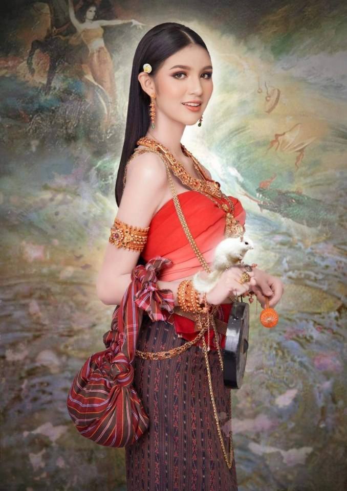 Thailand traditional outfit, Northeastern | นางไอ่คำ ตำนานอีสาน