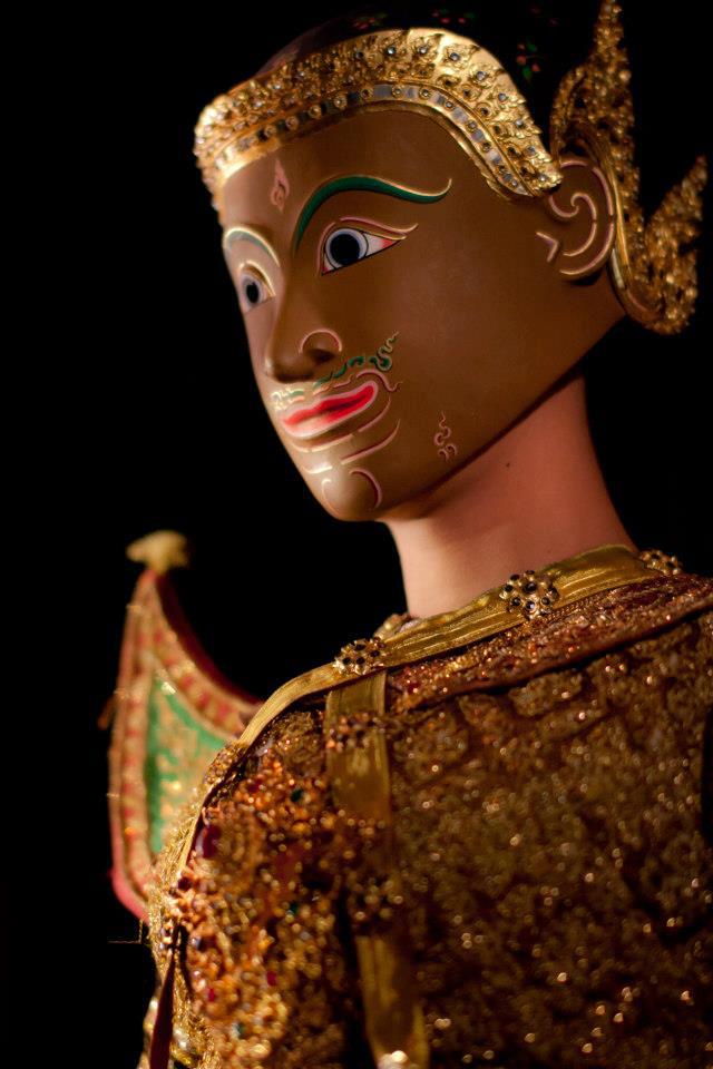 Khon "จองถนน" masked dance drama in Thailand
