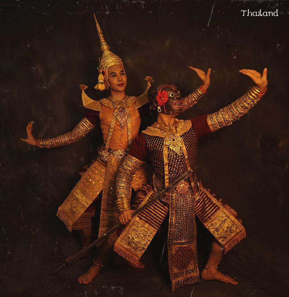 "สังข์ทอง" Thai performance art | Thailand 🇹🇭