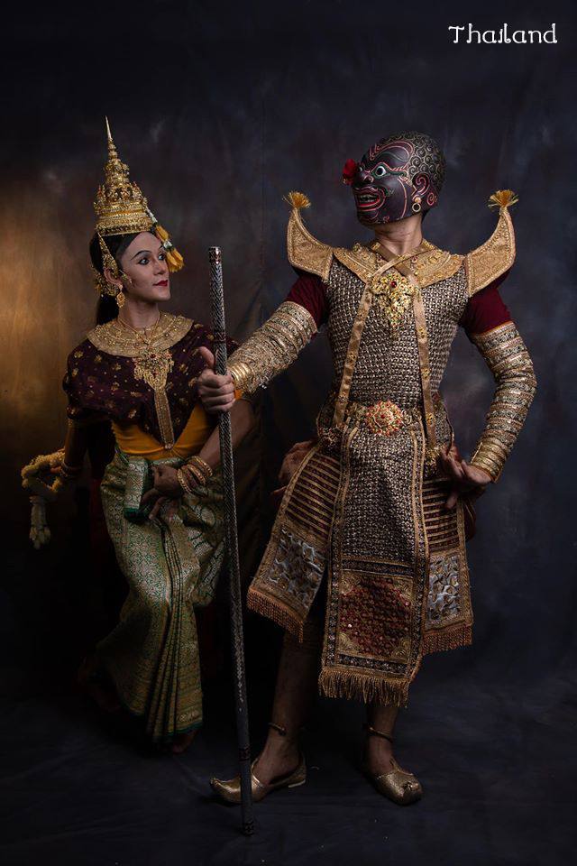 "สังข์ทอง" Thai performance art | Thailand 🇹🇭