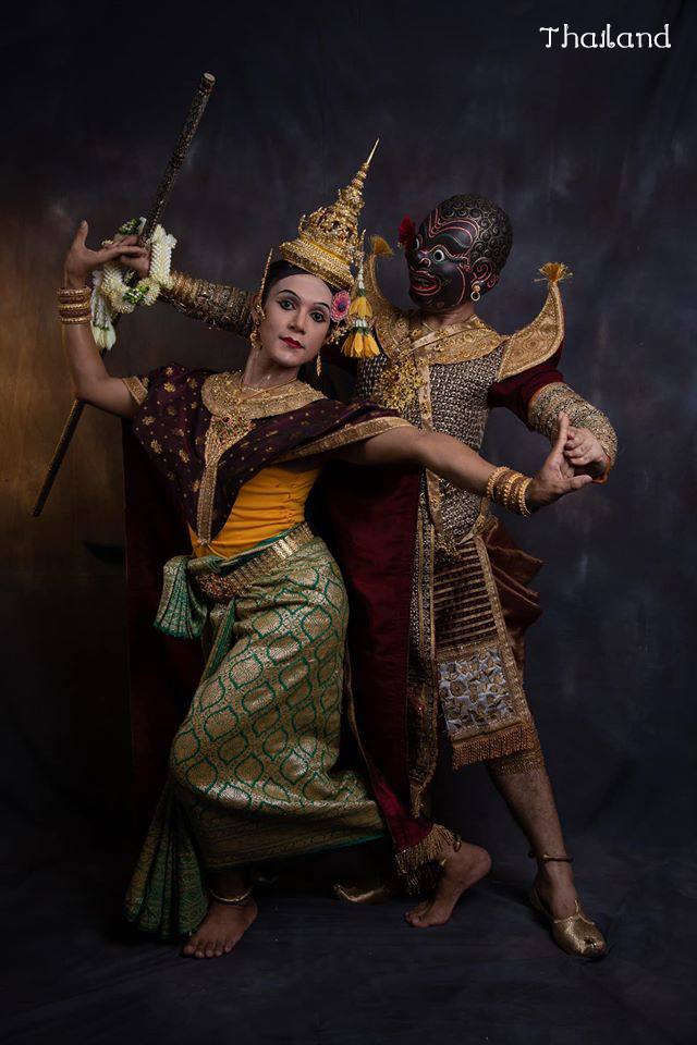 "สังข์ทอง" Thai performance art | Thailand 🇹🇭