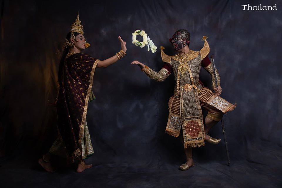 "สังข์ทอง" Thai performance art | Thailand 🇹🇭
