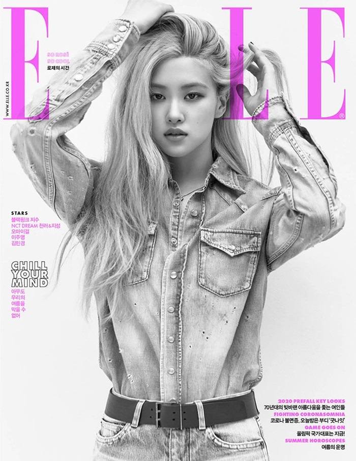 (BLACKPINK) Ros&eacute; @ Elle Korea July 2020