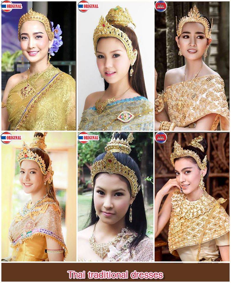 National Thai costume | copyright of Thai people. 🇹🇭