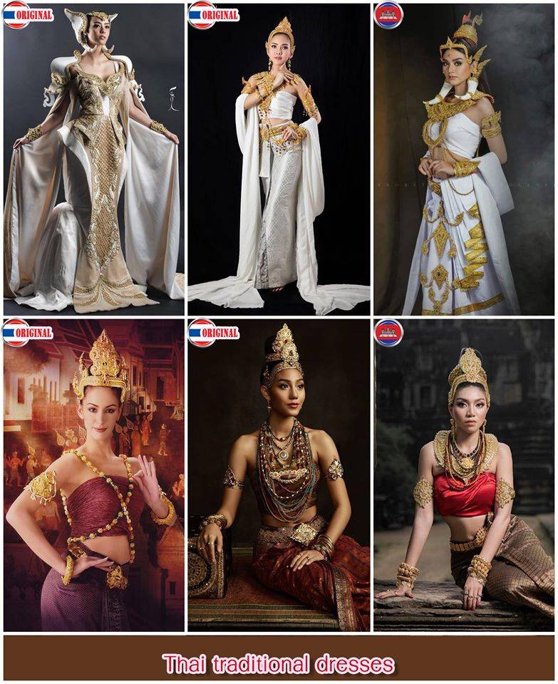 National Thai costume | copyright of Thai people. 🇹🇭
