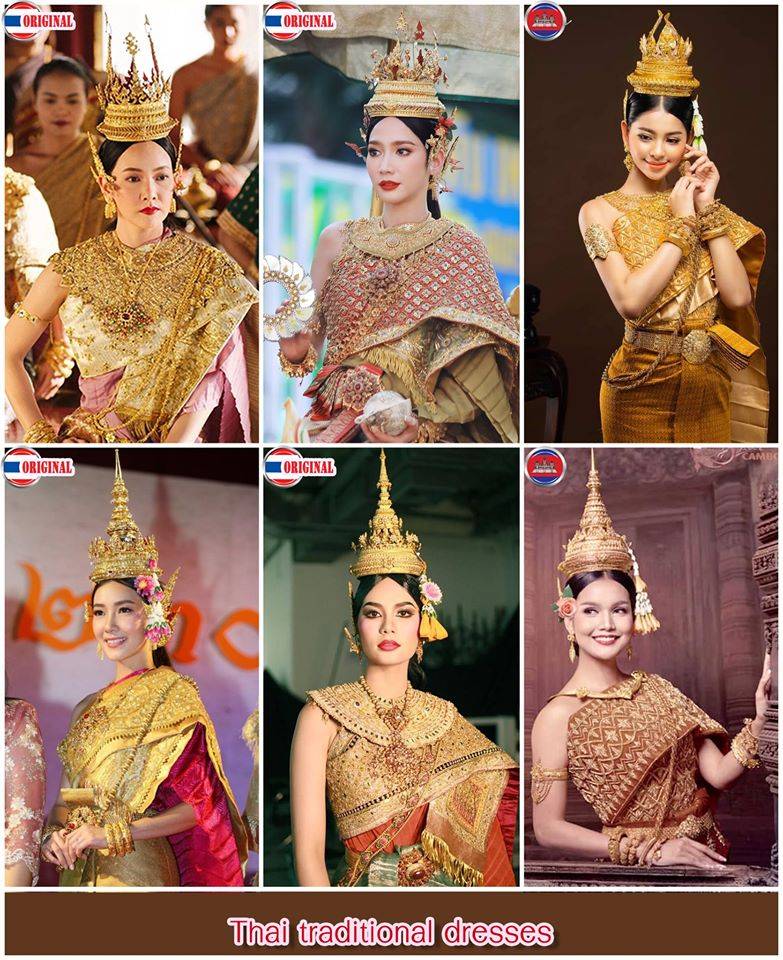 National Thai costume | copyright of Thai people. 🇹🇭