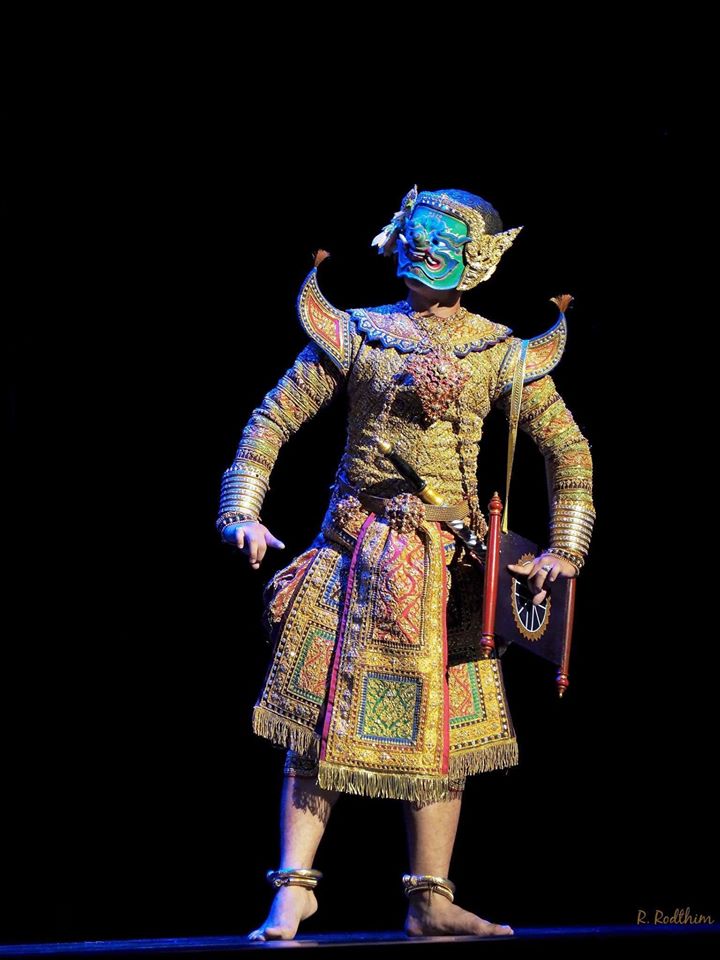 โขนพระราชทาน๒๕๖๑ พิเภกสวามิพักดิ์ | Khon masked dance drama in Thailand 🇹🇭
