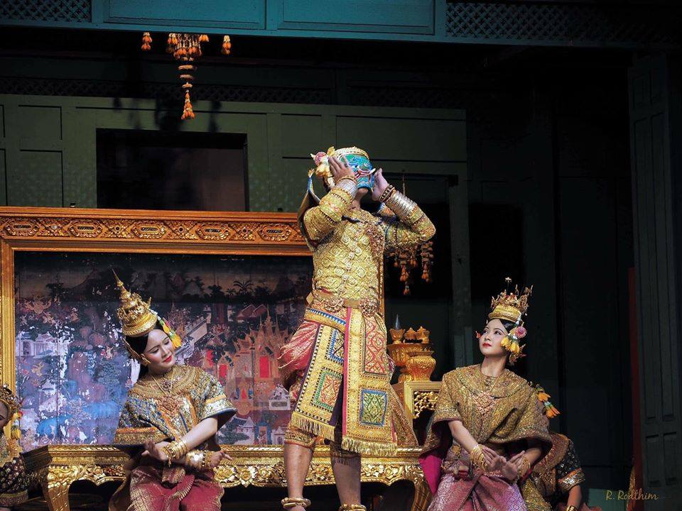 โขนพระราชทาน๒๕๖๑ พิเภกสวามิพักดิ์ | Khon masked dance drama in Thailand 🇹🇭
