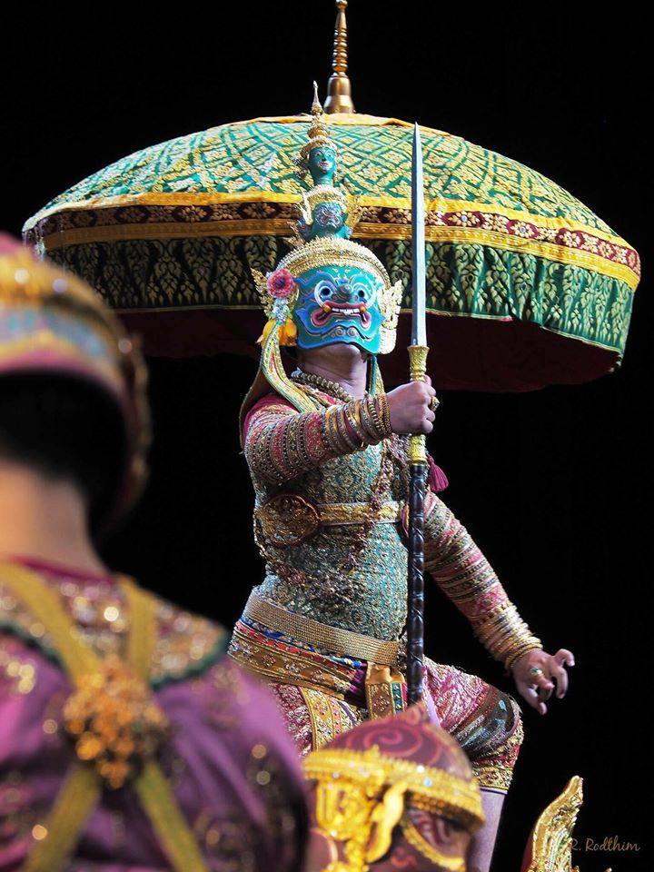 โขนพระราชทาน๒๕๖๑ พิเภกสวามิพักดิ์ | Khon masked dance drama in Thailand 🇹🇭