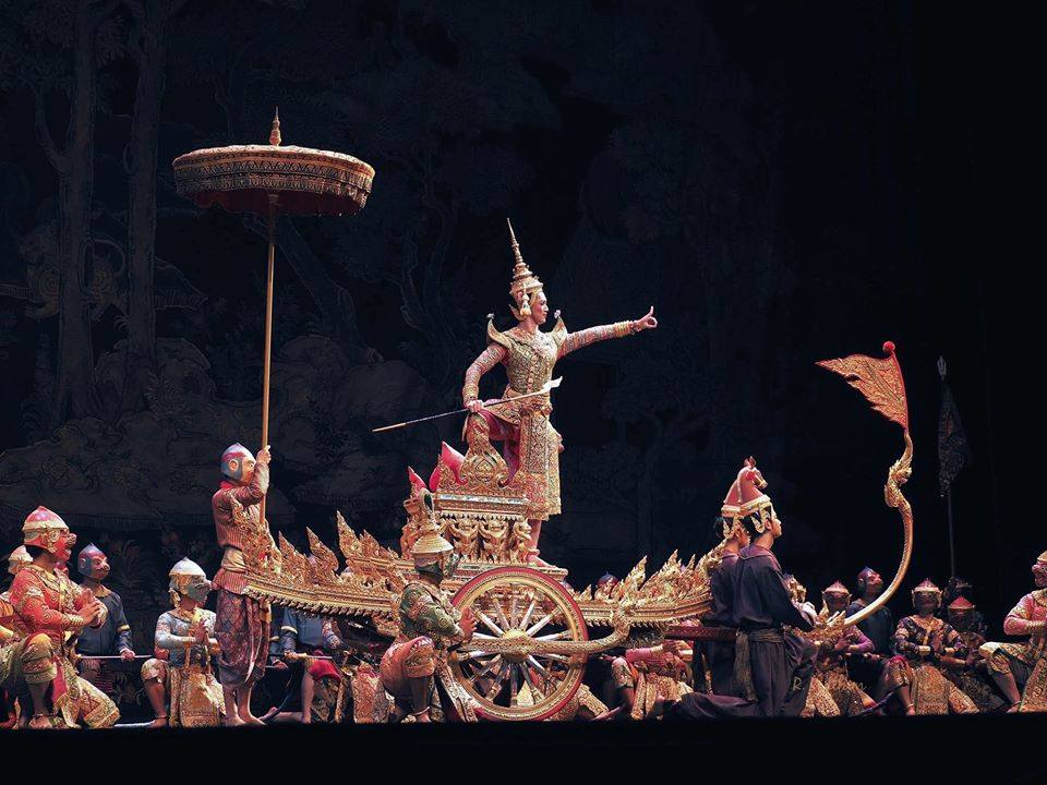 โขนพระราชทาน๒๕๖๑ พิเภกสวามิพักดิ์ | Khon masked dance drama in Thailand 🇹🇭