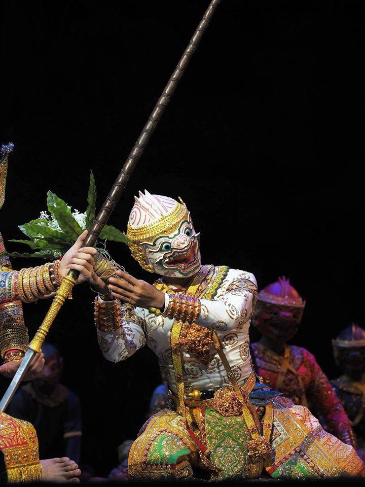 โขนพระราชทาน๒๕๖๑ พิเภกสวามิพักดิ์ | Khon masked dance drama in Thailand 🇹🇭